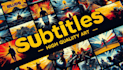 make professional video subtitles, captions and transcription
