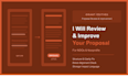 review and improve your existing grant proposal