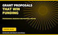 write winning grant proposals for your ngo or nonprofit