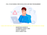 script write full stack web developer, web programming, web architecture design