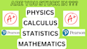 expert help in physics, calculus, statistics, and math