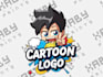 design a cartoon mascot logo