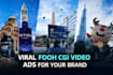create viral fooh cgi ads for social media