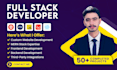 be full stack developer for web app with react, next js, javascript