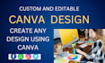 design logo flyers business invitation cards using canva