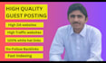 do guest posts on high da websites