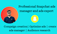 be your snapchat ads manager