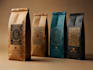 design coffee packaging, coffee bag , coffee label