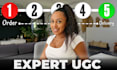 do an expert ugc ads in french