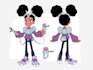 draw character design sheet, reference sheet, turnaround