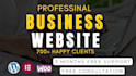 design, redesign, ecommerce website, business website