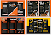 restaurant food menu card design and price list