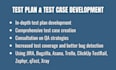 create test plan and test case development for flawless QA testing