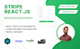 integrate stripe payment  in react laravel node js  apis