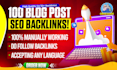 publish blog post with SEO dofollow backlinks