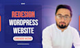 design, customize, redesign wrodpress website with elementor