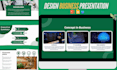 design business master slides and sales presentation