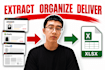 do web scraping and data extraction from any source