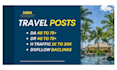 do travel guest post with SEO authority backlinks