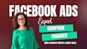 create and manage high converting facebook ads campaigns
