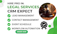 do clio lawmatics zoho leanlaw nutshell casepeer lawgro insightly law ruler crm
