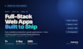 build a full stack web app with react, nextjs and nodejs