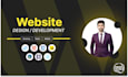 build your responsive frontend with HTML, CSS, js, bootstrap, react and next js