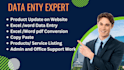 engage in freelance data entry  and copy paste typing assignments