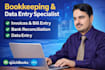 provide bookkeeping and data entry services using quickbooks