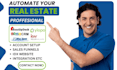 setup brokerkit resimpli apptivo rei reply chme clixlo pipedrive automation va