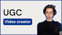 create ugc ads for social media, tiktok, instagram, meta in french or in english
