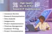 do machine learning engineer project and research tasks