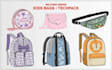 kids hand bag and backpack