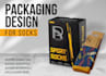 design custom socks packaging, sleeve, labels and hang tags