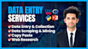 do excel data entry, copy paste and web research in 3 hours
