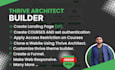 expert thrive theme, thrive architect membership website and course creation