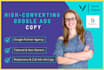 write converting google ads copy