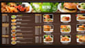 design TV menu restaurant menu digital menu board food menu