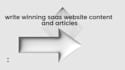 write winning saas website content and articles