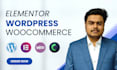 do wordpress website using elementor pro and woocommerce