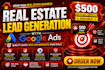 do real estate leads generation with google ads