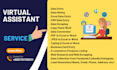 give virtual assistant service