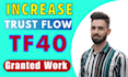 increase tf majestic trust flow 40 plus permanent
