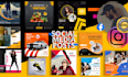 do facebook ad creative, social media design, ig post