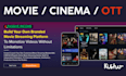 build a professional cinema streaming website with advanced features