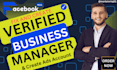 create and fix business manager and ads account