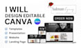 create canva design canva templates canva presentation canva website design