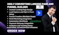 setup landing page and funnel builders clickfunnel activecampaign pipedrive