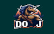 do j centaur mascot logo design service