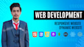 create a responsive front end with HTML CSS js and react